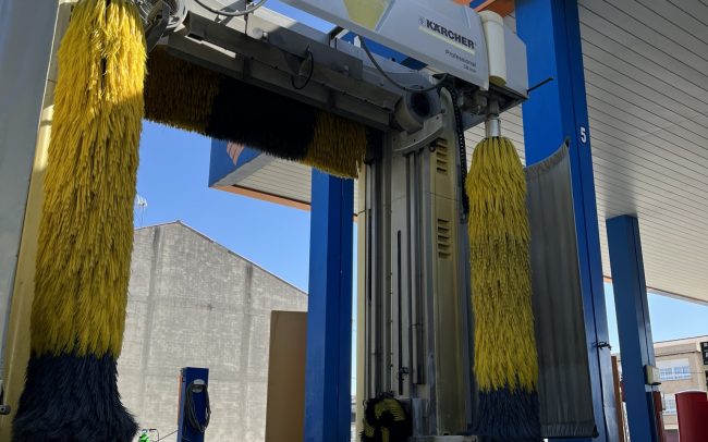 Maquina de autolavado de coches en A Coruña
